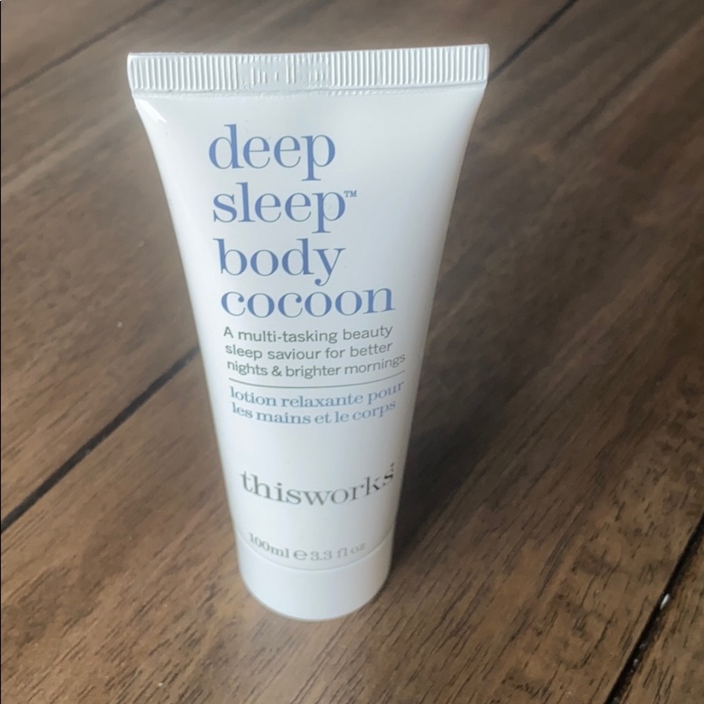 thisworks deep sleep body cocoon lotion
